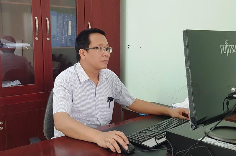 Ông Trịnh Văn Mừng thông tin tới Báo GD&amp;TĐ.