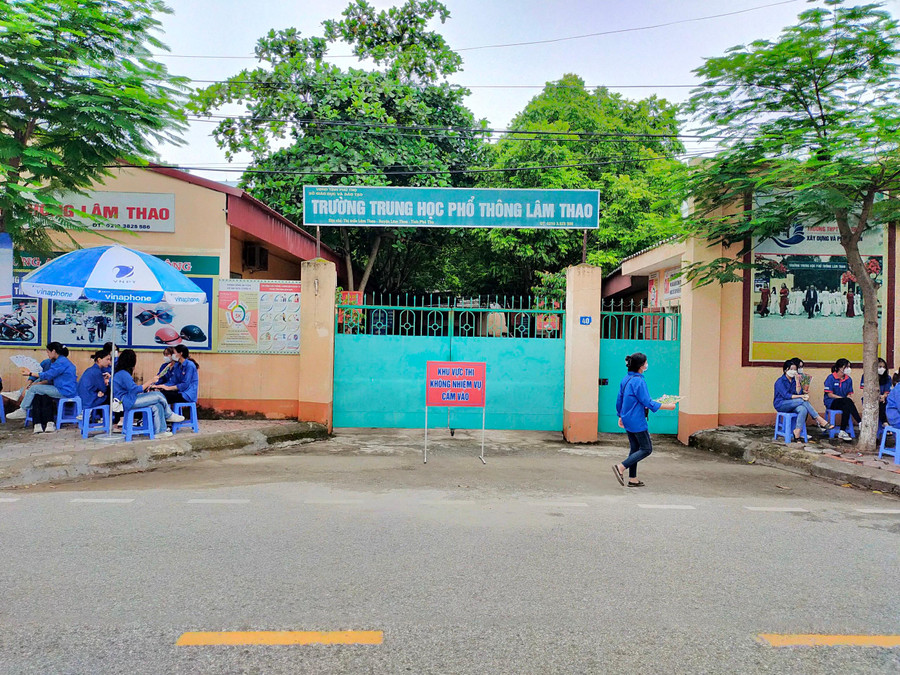 Điểm thi Trường THPT Lâm Thao Điểm thi Trường THPT Lâm Thao