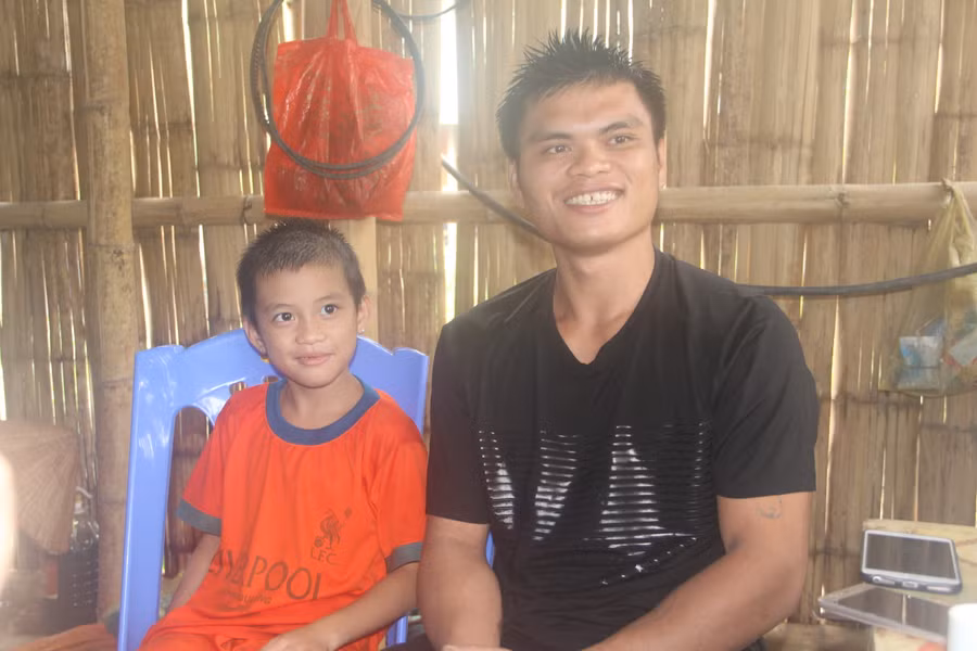 Hai cha con Phạm Bá Huy