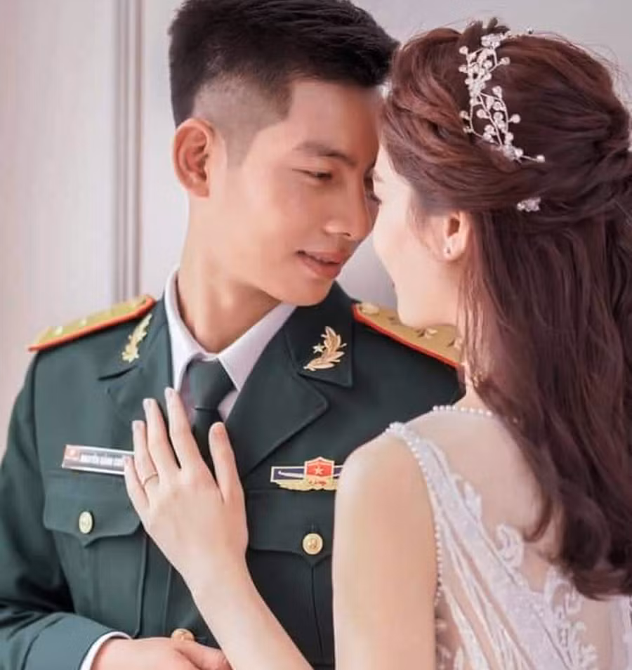 Cùng công tác ở TP Vinh (Nghệ An), nhưng do đặc thù nhiệm vụ, công việc, 2 vợ chồng đại úy Cường không có nhiều thời gian gần nhau.