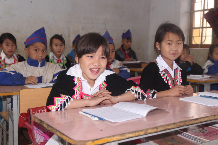 Phát triển giáo dục, đảm bảo về cơ sở vật chất trường lớp là một tiêu chí của nông thôn mới