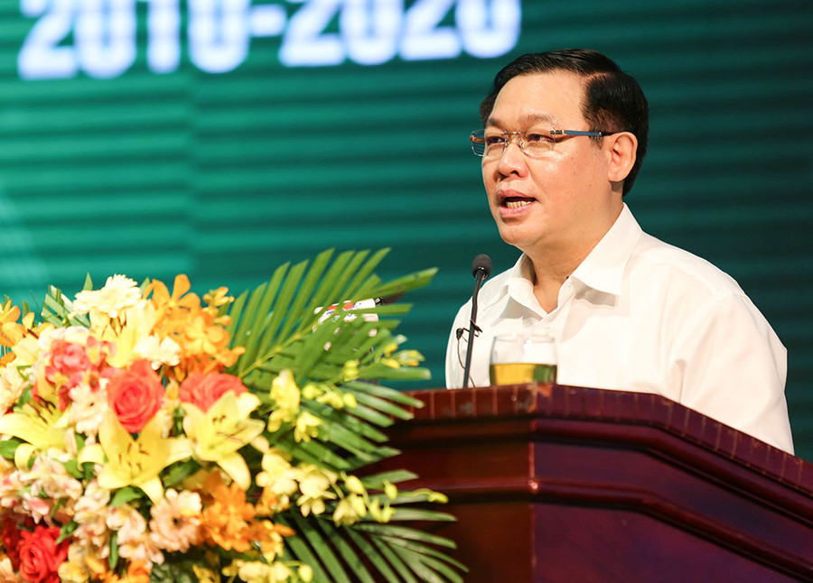 Phó Thủ tướng Chính phủ Vương Đình Huệ phát biểu chỉ đạo tại Hội nghị Phó Thủ tướng Chính phủ Vương Đình Huệ phát biểu chỉ đạo tại Hội nghị