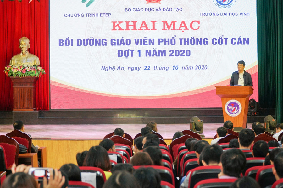 Khai mạc Bồi dưỡng giáo viên phổ thông cốt cán đợt 1 năm 2020