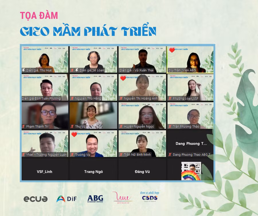 Các học viên tham gia tọa đàm