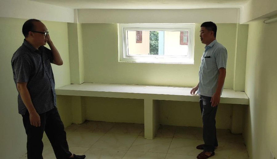 Mỗi căn nhà hiện tại đã có một bếp riêng để học sinh nấu ăn.