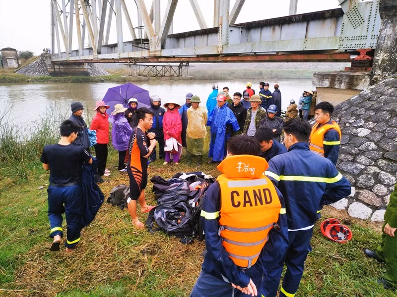 Khu vực ông Nguyễn Hữu Hoạt bị đuối nước.