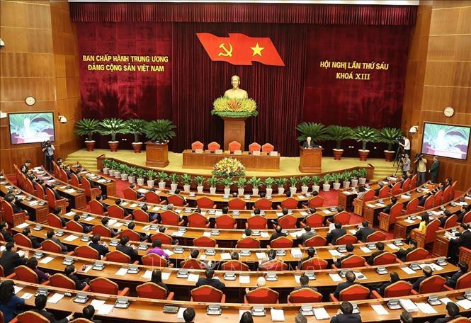 Tổng Bí thư Nguyễn Phú Trọng phát biểu bế mạc Hội nghị. Tổng Bí thư Nguyễn Phú Trọng phát biểu bế mạc Hội nghị.