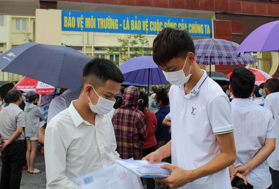 Tỉnh Thanh Hóa có số thí sinh chọn bài thi Khoa học xã hội cao gần 3 lần so với bài thi Khoa học tự nhiên. Ảnh minh họa.