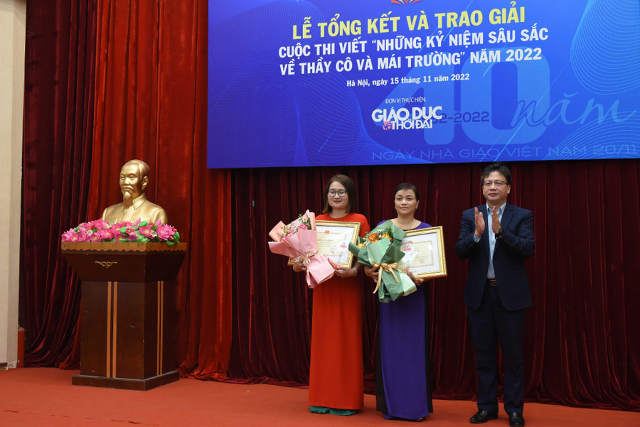 Trao giải Cuộc thi viết Những kỷ niệm sâu sắc về thầy cô và mái trường năm 2022 ảnh 26 Trao giải Cuộc thi viết Những kỷ niệm sâu sắc về thầy cô và mái trường năm 2022 ảnh 26