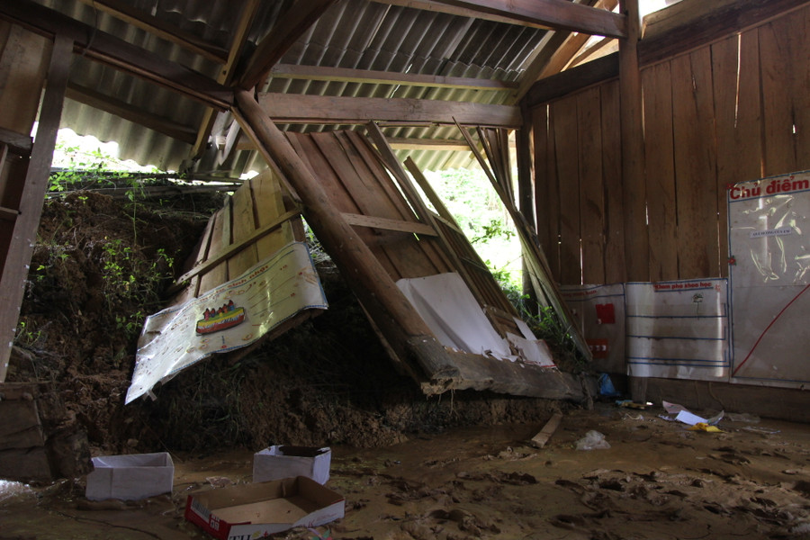 Cảnh tượng bên trong phòng học