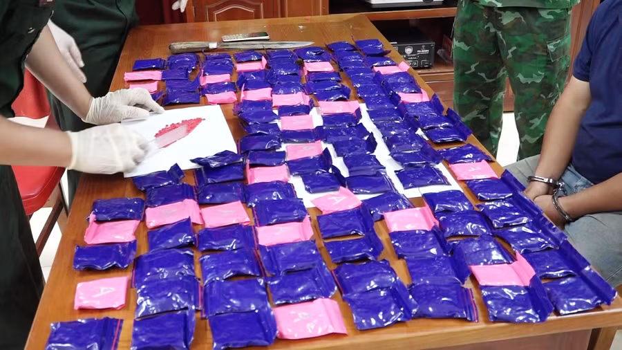 Tang vật vụ án. (Ảnh: BĐBP Thanh Hóa cung cấp)