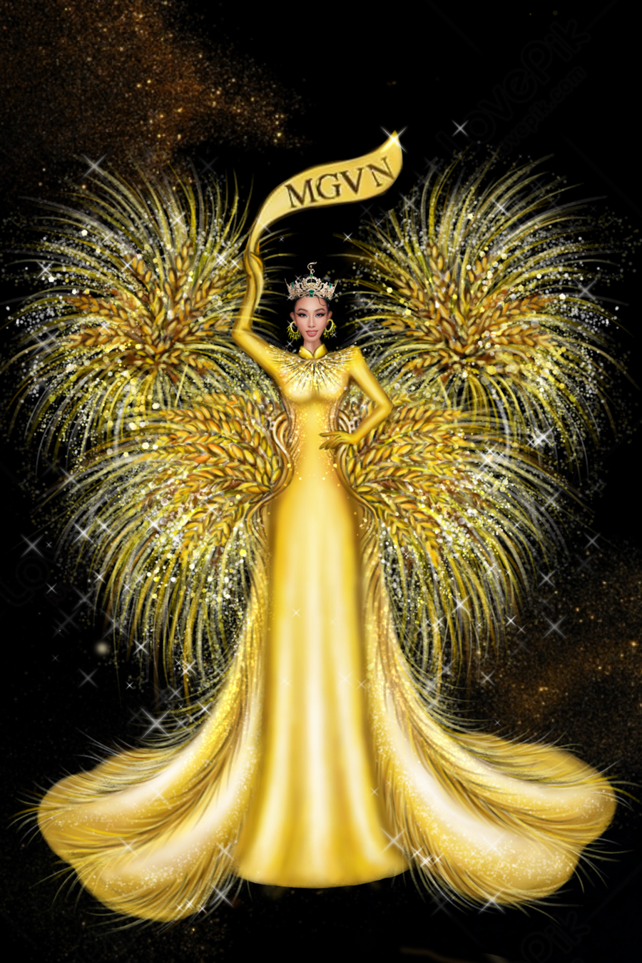 Tác phẩm Kim - Nguyễn Tuấn Kiệt.