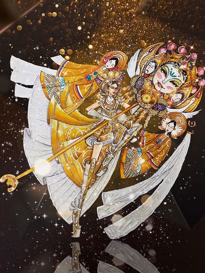 Tác phẩm Vũ Rối - Trần Thị A Khin.