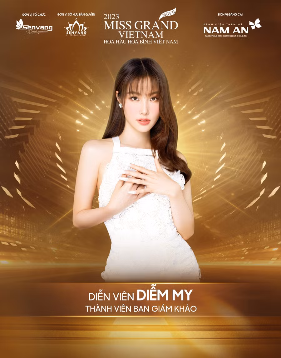 Diễn viên Diễm My sẽ trở thành nhân tố đặc biệt, mang đến những góc nhìn đa dạng hơn cho Ban Giám khảo để lựa chọn ra cô gái phù hợp nhất với vương miện danh giá của cuộc thi năm nay.
