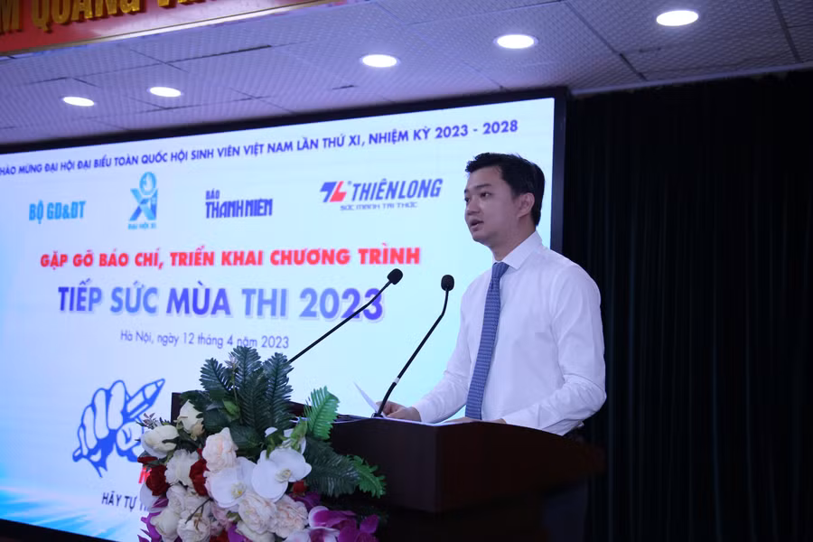 Bí thư Trung ương Đoàn, Chủ tịch Trung ương Hội Sinh viên Việt Nam Nguyễn Minh Triết.