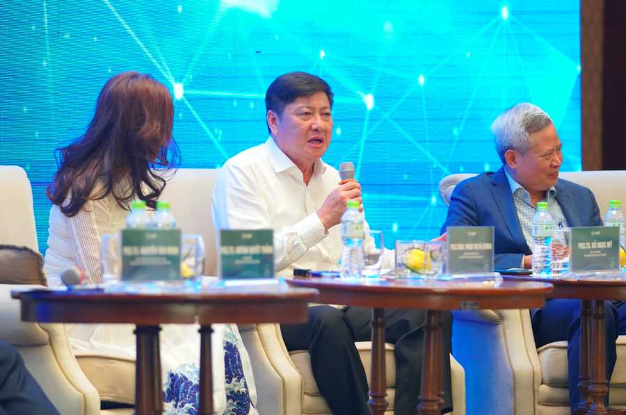 Phó giáo sư Đỗ Ngọc Mỹ, hiệu trưởng trường Đại học Quy Nhơn.