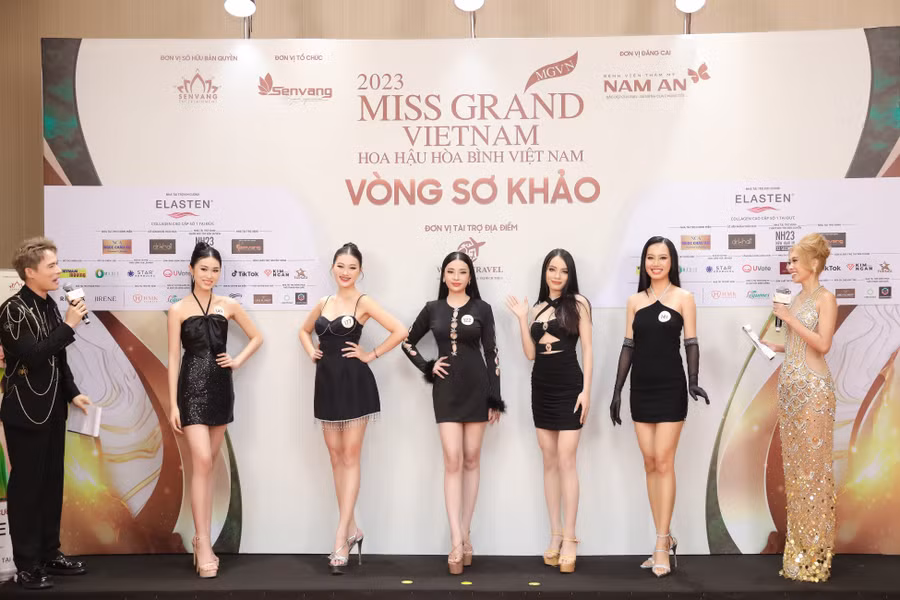 Dàn thí sinh đọ sắc đỉnh cao tại Sơ khảo Miss Grand Vietnam 2023