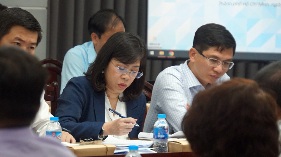 Lãnh đạo các trường đại học dự Hội nghị chuyên đề Hội đồng Hiệu trưởng các trường đại học trên địa bàn TPHCM. Ảnh: Mạnh Tùng Lãnh đạo các trường đại học dự Hội nghị chuyên đề Hội đồng Hiệu trưởng các trường đại học trên địa bàn TPHCM. Ảnh: Mạnh Tùng