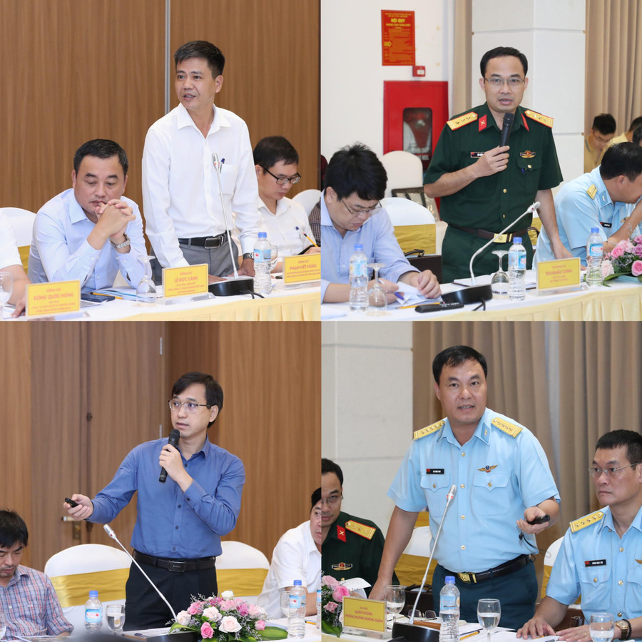 Các đại biểu phát biểu đóng góp ý kiến tại hội thảo Các đại biểu phát biểu đóng góp ý kiến tại hội thảo