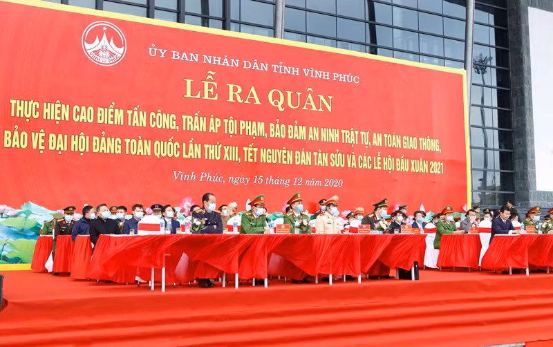 Đợt cao điểm trấn áp tội phạm diễn ra từ 15/12/2020-28/2/2021