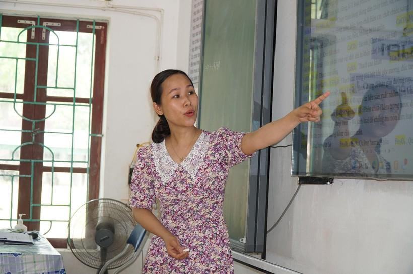 Cô Đào Thị Tố Nga (GV Hóa học Trường THPT Anh Sơn 2, huyện Anh Sơn, Nghệ An).