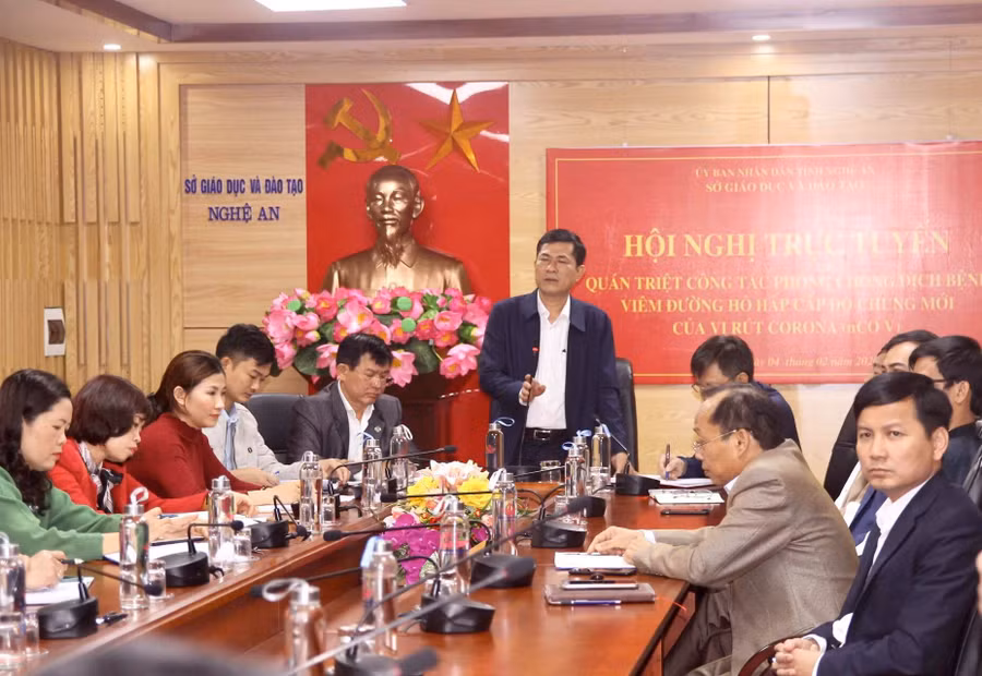 Nghệ An: Giám sát, cách ly học sinh có người thân trở về từ Trung Quốc