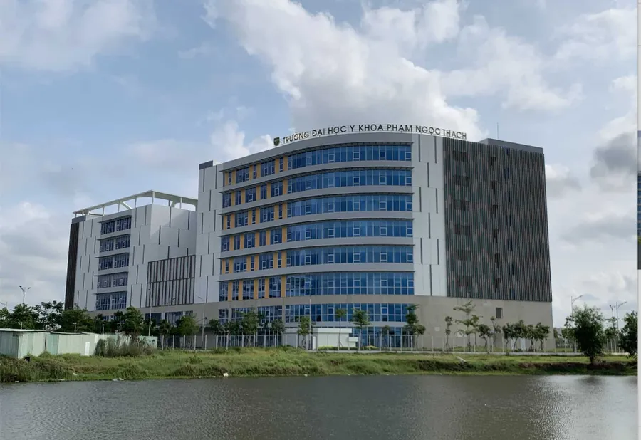 Cơ sở mới của Trường Đại học Y khoa Phạm Ngọc Thạch. Ảnh: YK PNT