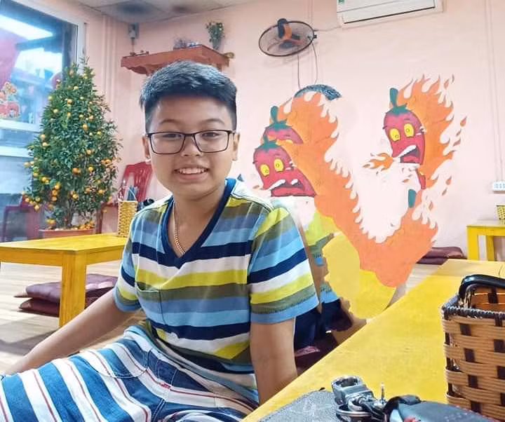 Phan Anh Tùng, cậu học trò có niềm đam mê học tiếng Anh từ khi còn nhỏ