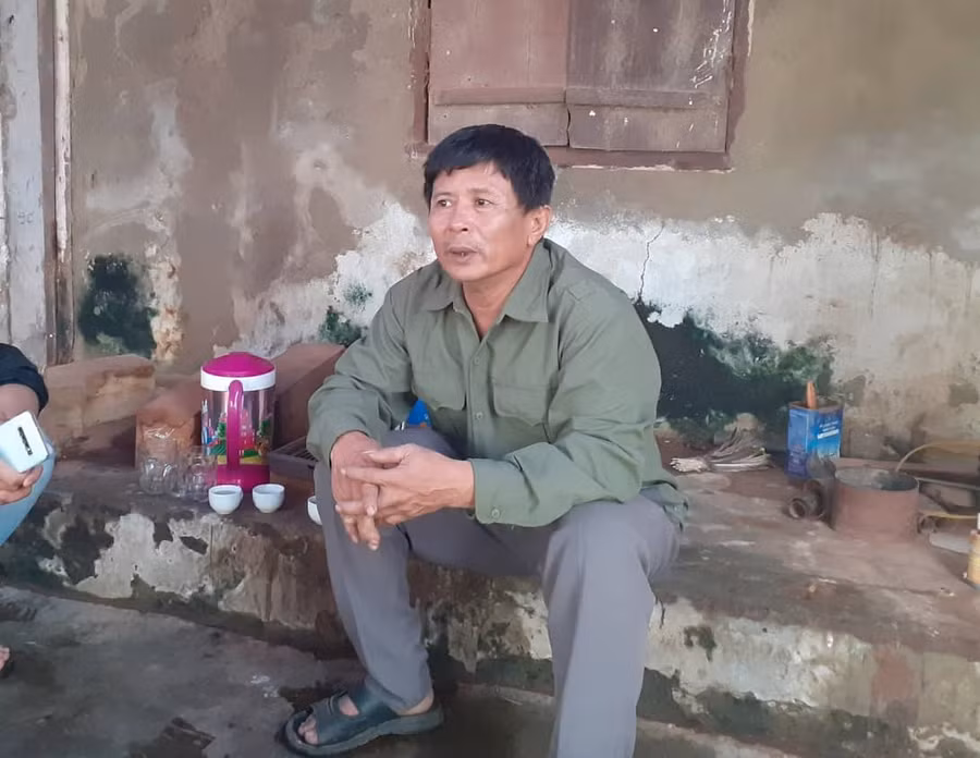 Ông Tuân đau đáu khi con trai bặt vô âm tín nhiều ngày qua