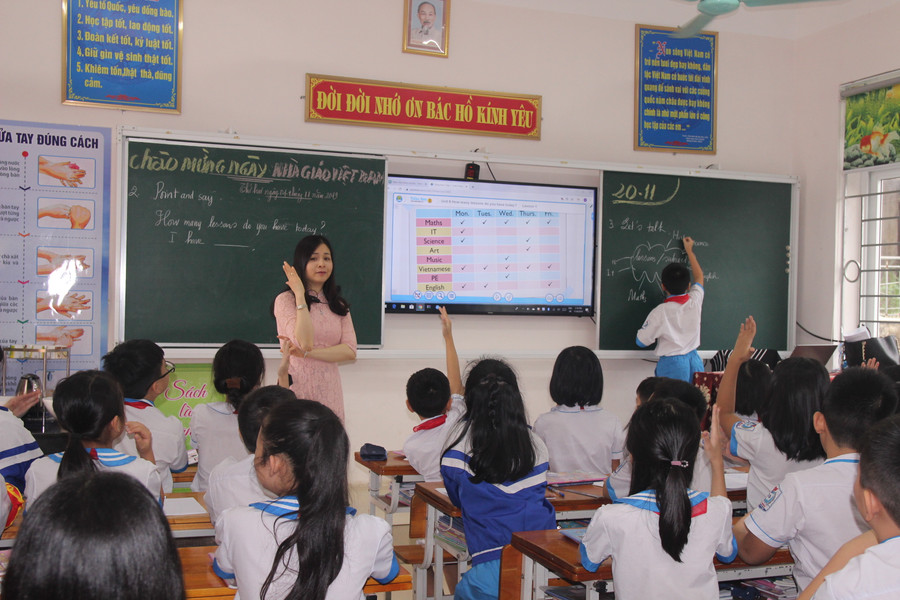 Thực hiện chương trình phổ thông mới, Tiếng Anh và Tin học sẽ là môn học bắt buộc từ lớp 3