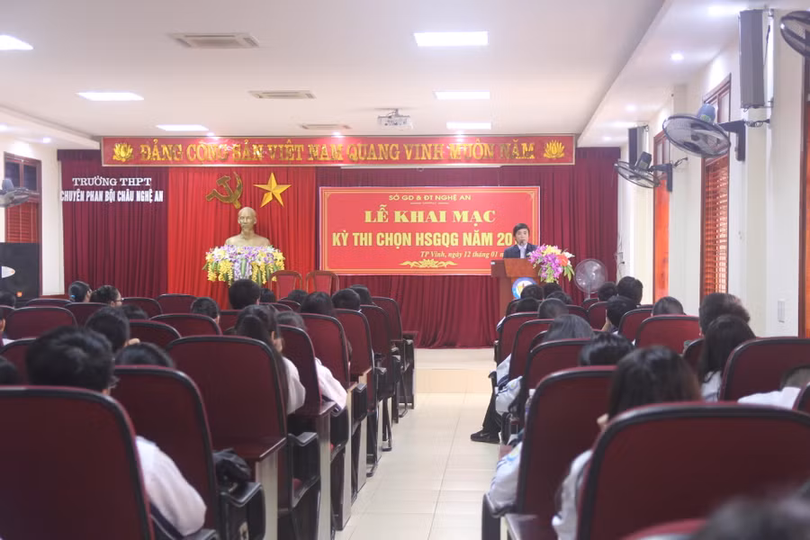 Khai mạc Kỳ thi học sinh giỏi quốc gia 2019 tại Nghệ An