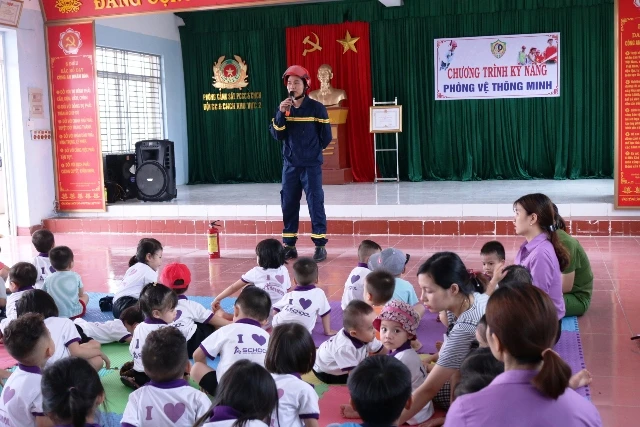 Thanh Hóa: Dạy kỹ năng “Phòng vệ thông minh” cho học sinh