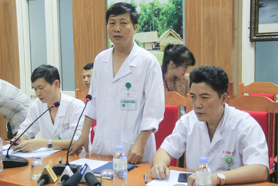 Ông Trần Tất Thắng - Phó GĐ Bệnh viện Hữu nghị Đa khoa Nghệ An thông tin về sự cố chạy thân Ông Trần Tất Thắng - Phó GĐ Bệnh viện Hữu nghị Đa khoa Nghệ An thông tin về sự cố chạy thân