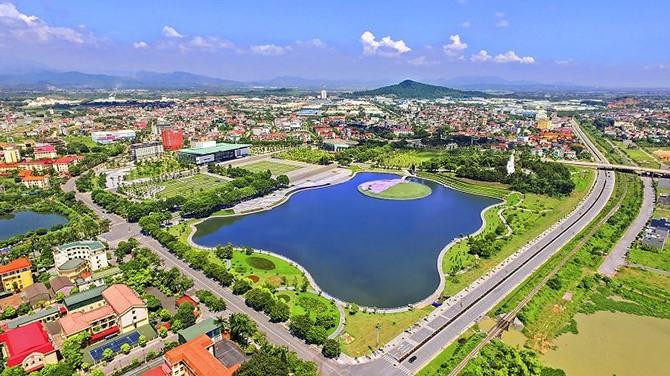 Một góc thành phố Vĩnh Yên, tỉnh Vĩnh Phúc. Một góc thành phố Vĩnh Yên, tỉnh Vĩnh Phúc.