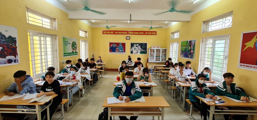 Qua công tác hướng nghiệp, học sinh biết được năng lực của bản thân và có định hướng rõ ràng cho tương lai. Qua công tác hướng nghiệp, học sinh biết được năng lực của bản thân và có định hướng rõ ràng cho tương lai.