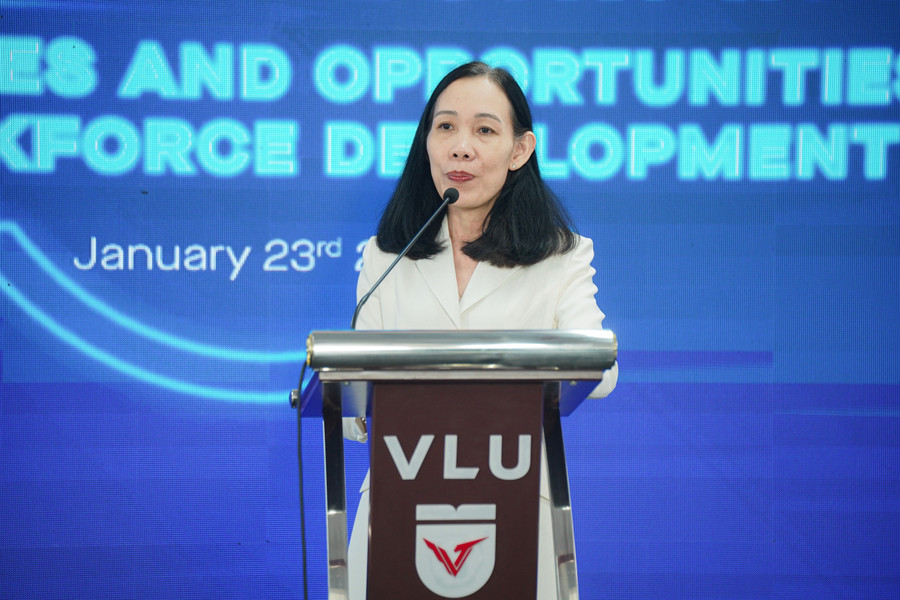 PGS.TS Trần Thị Mỹ Diệu, Hiệu trưởng Trường Đại học Văn Lang. Ảnh: VLU PGS.TS Trần Thị Mỹ Diệu, Hiệu trưởng Trường Đại học Văn Lang. Ảnh: VLU