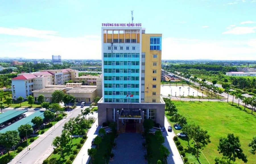 Trường Đại học Hồng Đức (Thanh Hóa). Ảnh: TL.