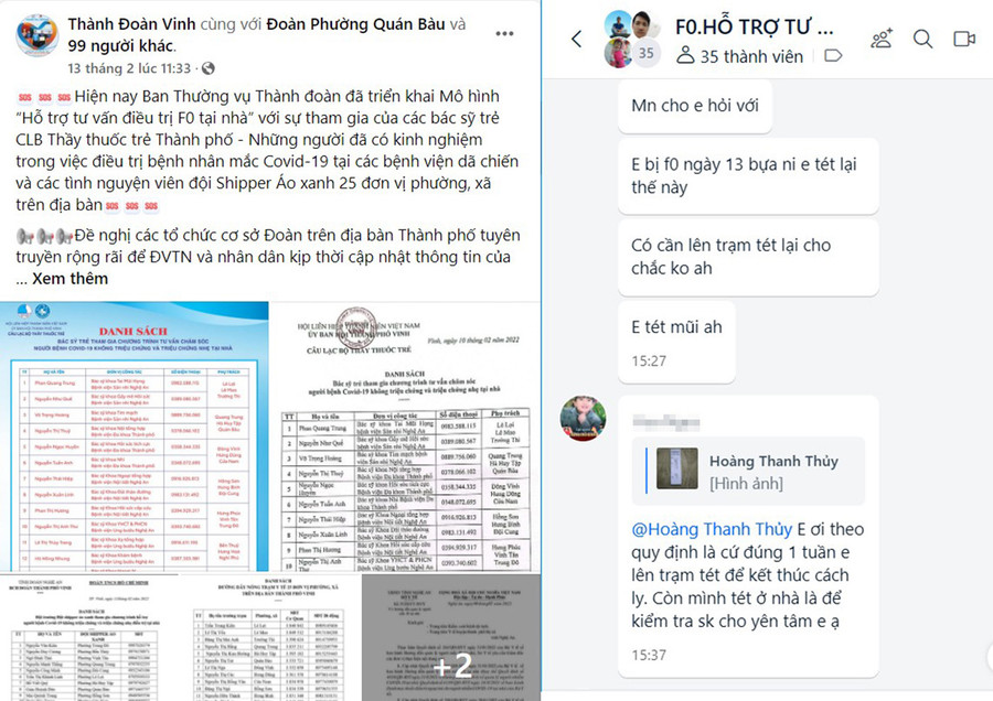 Nhiều mô hình hỗ trợ điều trị F0 tại nhà ở thành phố Vinh (Nghệ An) đang phát huy hiệu quả.