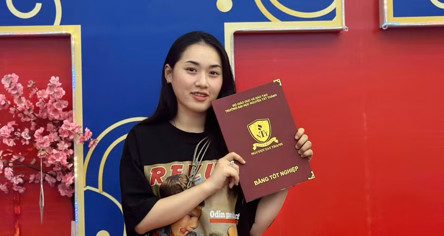 Nguyễn Minh Châu, cựu sinh viên Trường Đại học Nguyễn Tất Thành. Ảnh: NTTU 