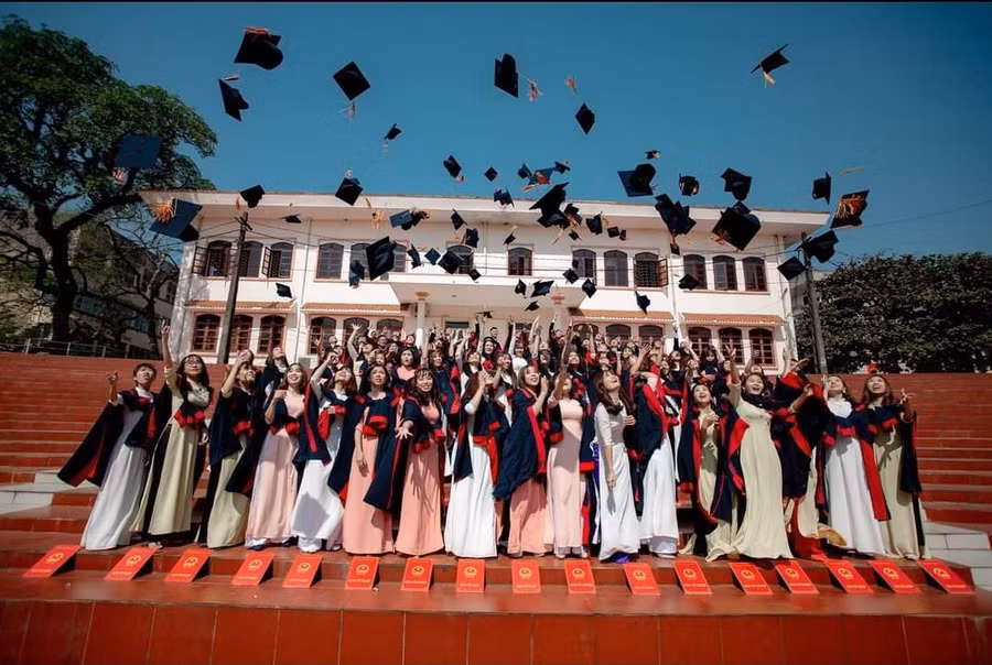 Sinh viên trường Đại học Y - Dược (Đại học Thái Nguyên).