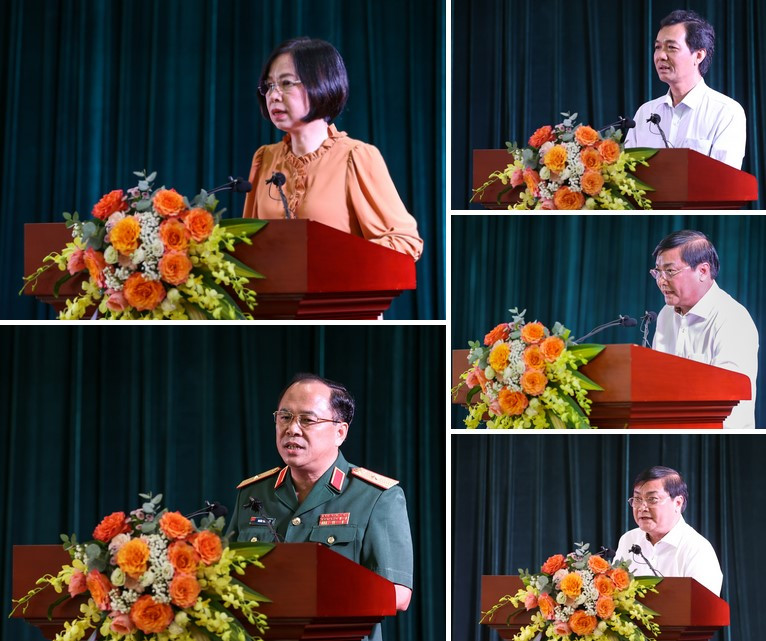 Đại diện lãnh đạo một số cơ quan thông tin báo chí báo cáo với Thủ tướng Chính phủ và lãnh đạo các bộ, ngành về tình hình hoạt động - Ảnh: VGP/Nhật Bắc Đại diện lãnh đạo một số cơ quan thông tin báo chí báo cáo với Thủ tướng Chính phủ và lãnh đạo các bộ, ngành về tình hình hoạt động - Ảnh: VGP/Nhật Bắc