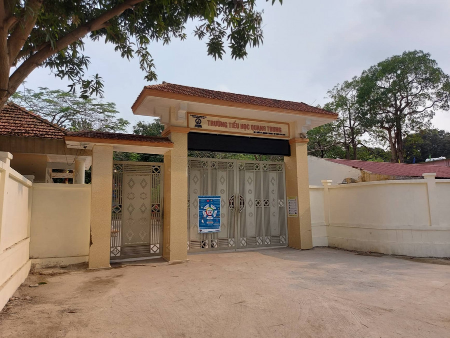 Trường Tiểu học Quang Trung (TP Vinh, Nghệ An) - nơi xảy ra sự việc