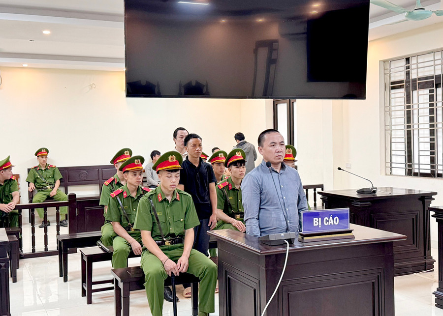Toàn cảnh phiên tòa xét xử. Ảnh: TAND tỉnh Hà Giang