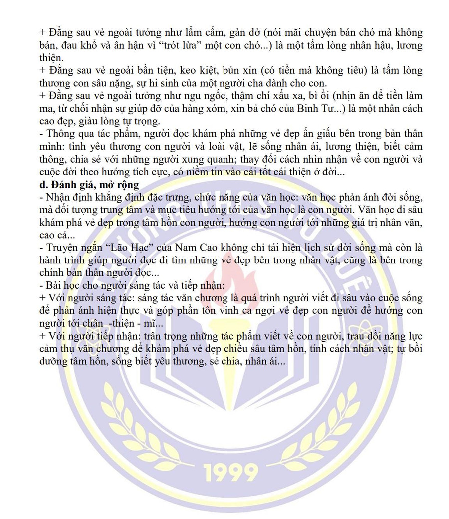 Gợi ý đáp án do nhóm giáo viên Ngữ văn Trường THCS Vũ Duệ (huyện Lâm Thao, Phú Thọ) thực hiện.
