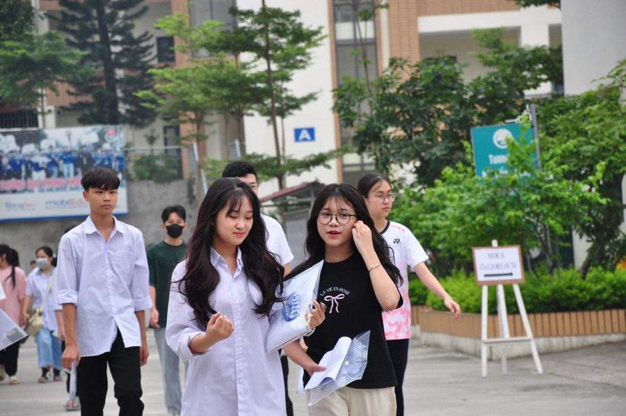 Đề thi năm nay của Yên Bái được đánh giá vừa sức với thí sinh.