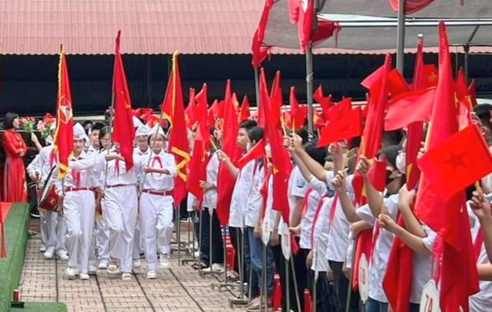 Hoạt động giáo dục của Trường THCS Gia Cẩm. Ảnh minh họa, nguồn: THCS Gia Cẩm