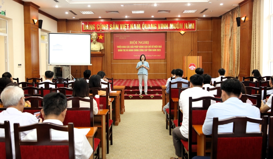 Thạc sỹ Đỗ Thanh Huyền, truyền đạt tại Hội nghị.