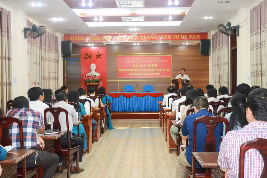 Lần đầu tiên 2 Sở GD&amp;ĐT, VH&amp;ĐT ký kết hợp tác