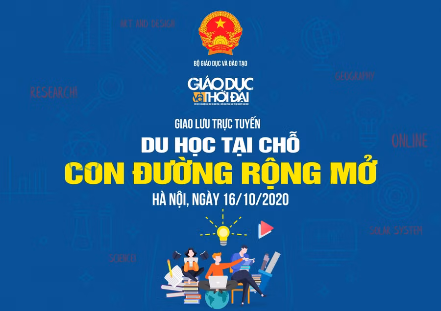 Giao lưu trực tuyến: “Du học tại chỗ: Con đường rộng mở” ảnh 1