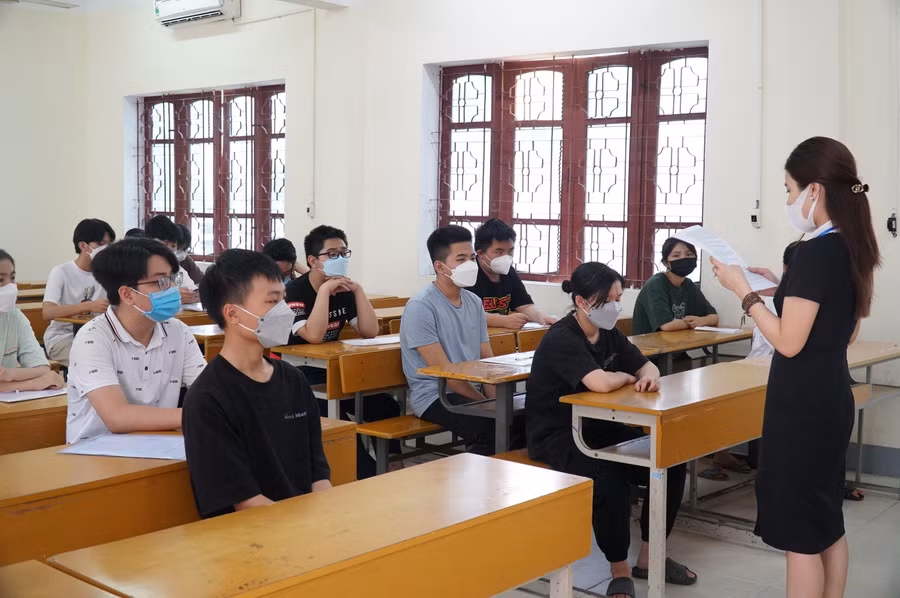 Năm nay, số trường THPT tuyển sinh lớp chứng chỉ năng lực tiếng Anh quốc tế tại Nghệ An tăng cao hơn so với năm trước với 18 trường. Ảnh: Hồ Lài.